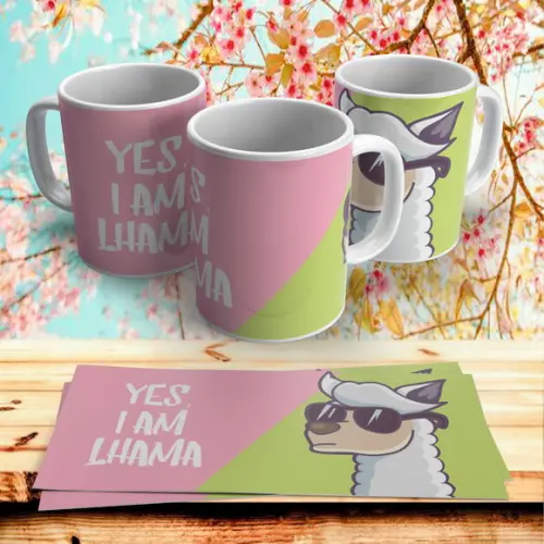 Caneca Yes Iam Lhama