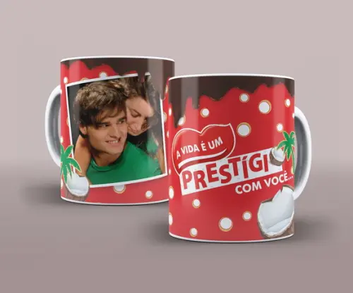 Caneca a Vida É Um Prestigio com Você