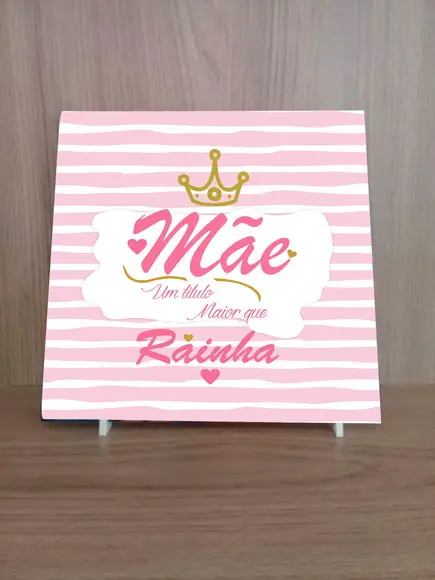Azulejo Personalizado Dia das Mães