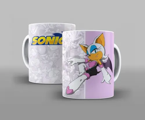 Caneca Rouge the Bat Sonic