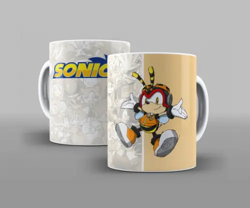 Caneca Charmy Bee Sonic