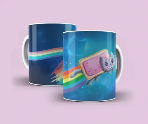 Caneca Nyan Cat