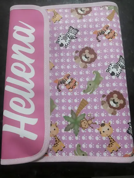 Capa Porta Documentos Safári Rosa
