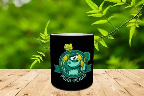 Caneca Frank Puxa Penas