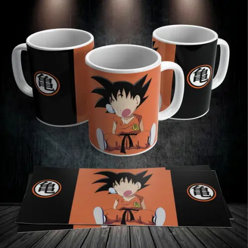 Caneca Son Goku Dormindo