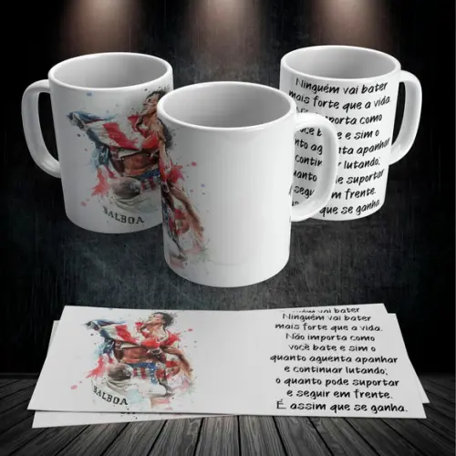 Caneca Rocky Balboa #1