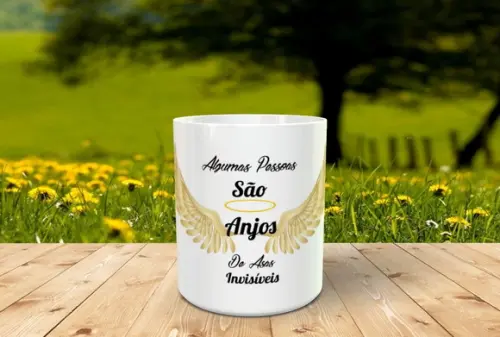 Caneca Pessoas com asas invisíveis