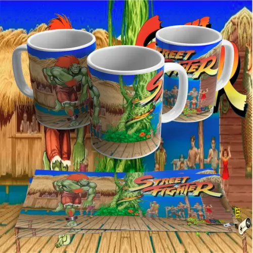 Caneca Street Fighter Blanka