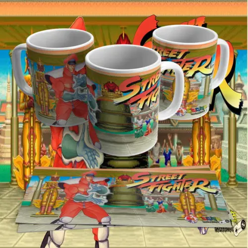 Caneca Street Fighter Mister Bison