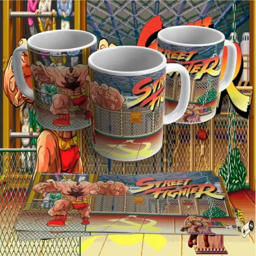 Caneca Street Fighter Zanguief