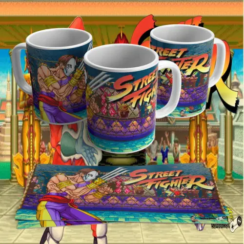 Caneca Street Fighter Vega