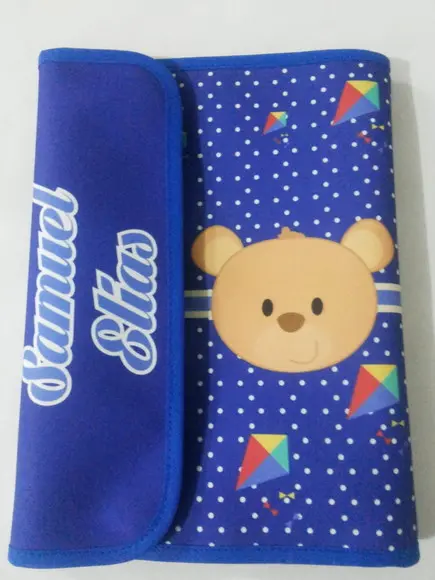 Capa Porta Documentos Ursinho