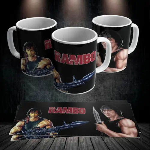 Caneca Rambo #2