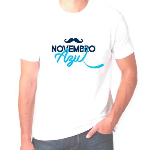 Camiseta Novembro Azul #6