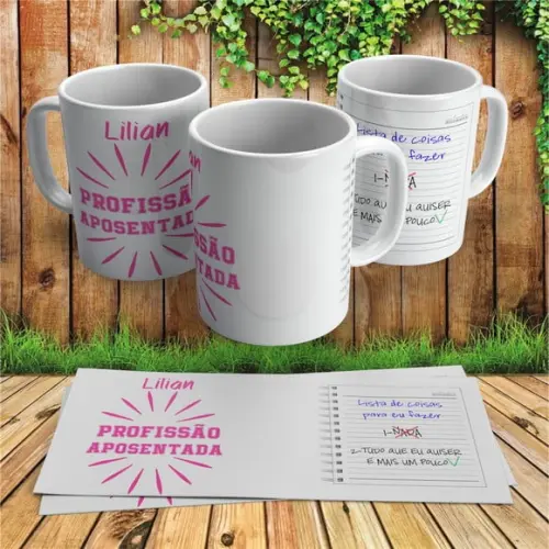 Caneca Profissão Aposentado