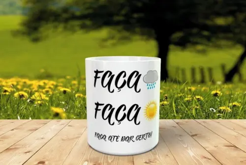 Caneca Faça Chuva Faça Sol