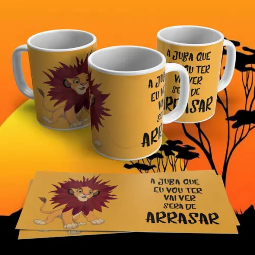 Caneca Simba (O Rei Leão)