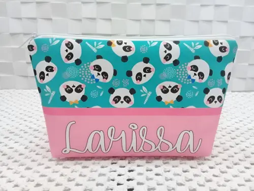 Necessaire Panda (tamanho G)