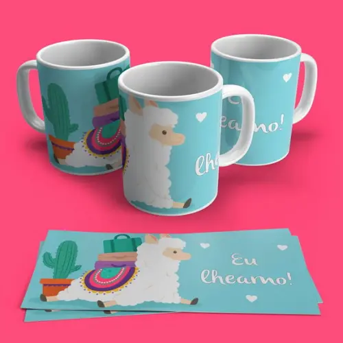 Caneca Lhama Eu Lheamo