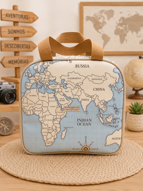 Bolsa Mapa Mundi