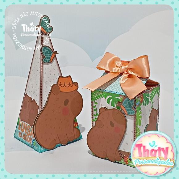 Kit Caixinhas Capivara