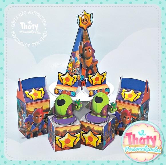 Kit Caixinhas Brawl Stars