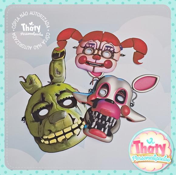 Máscaras Fnaf ( Five Nights At Freddys )
