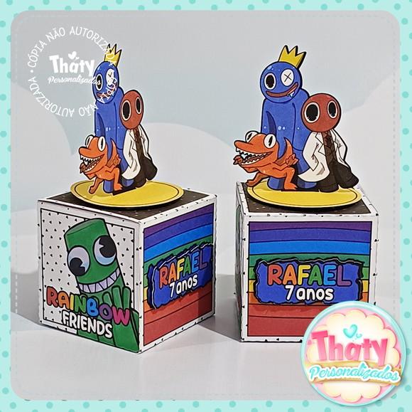 Caixa Cubo Rainbow Friendsv