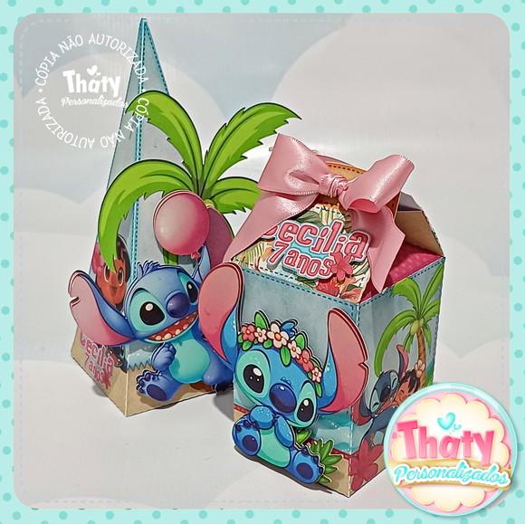 Combo Caixinhas Lilo e Stitch