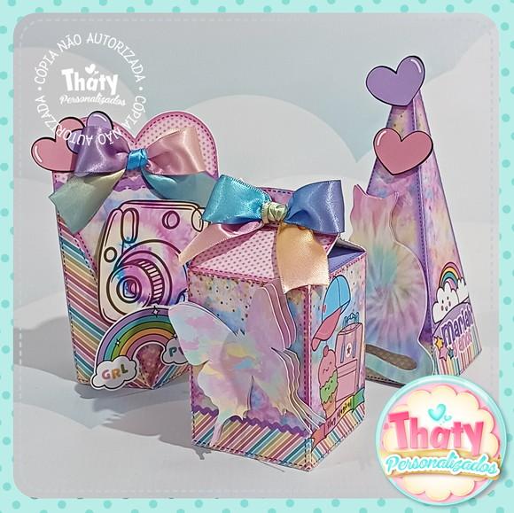 Combo Caixinhas Tie Dye