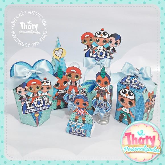 Kit Festa - Lol Boys (60 Itens)