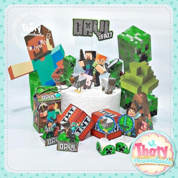 Pacote Festa Minecraft