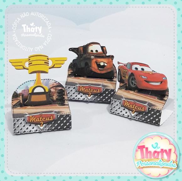Porta Chocolate Duplo - Carros