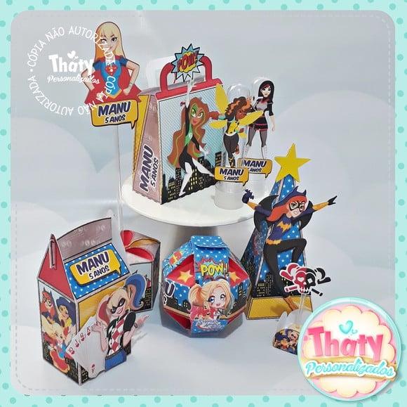 Kit Festa Super Hero Girls
