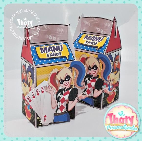 Caixa Milk Retangular Arlequina