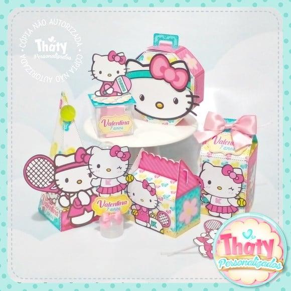 Kit Festa Hello Kitty Tenista