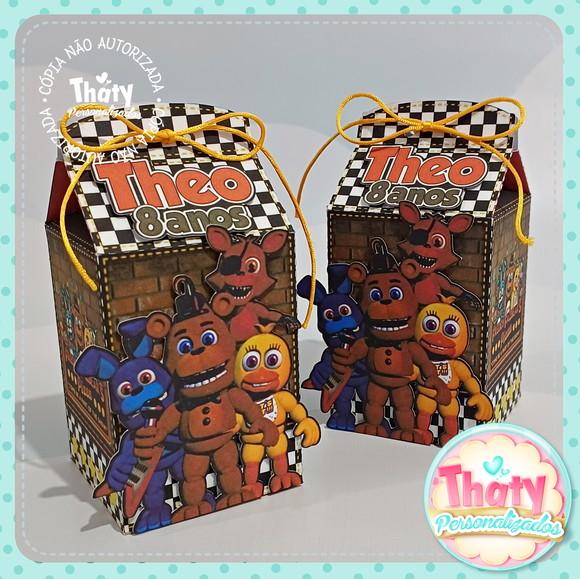 Caixa Milk - Five Nights At Freddy's