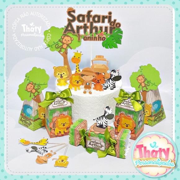 Pacote Festinha em Casa - Safari