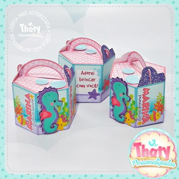 Caixa Sweet Baby - Fundo do Mar