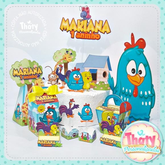 Kit Festa Galinha Pintadinha