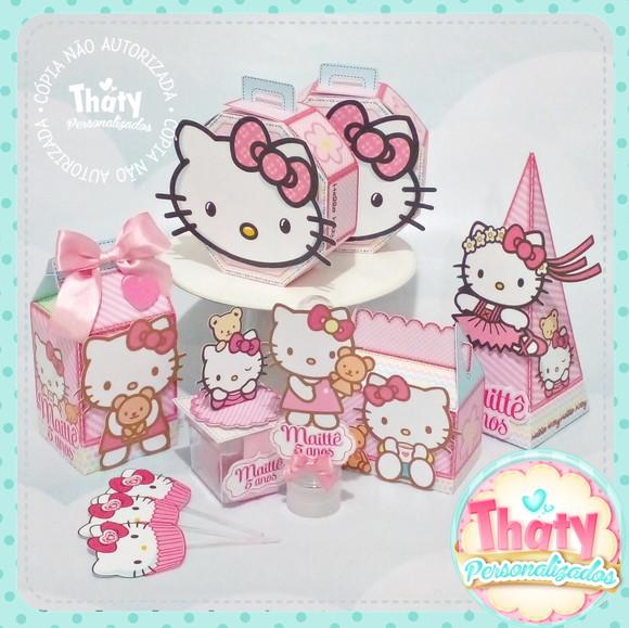 Kit Festa Hello Kitty Rosa