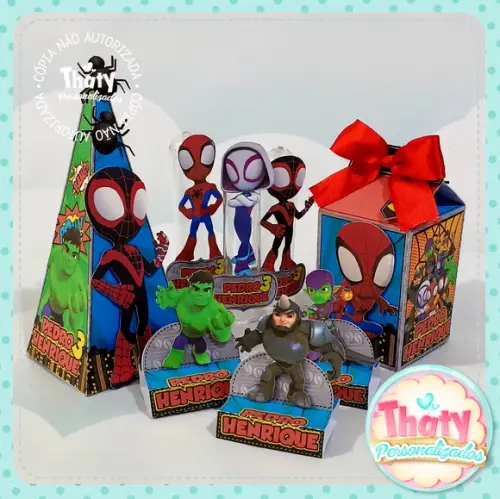 Kit Spidey e Seus Amigos Espetaculares