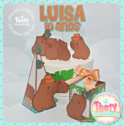 Mini Kit Capivara.