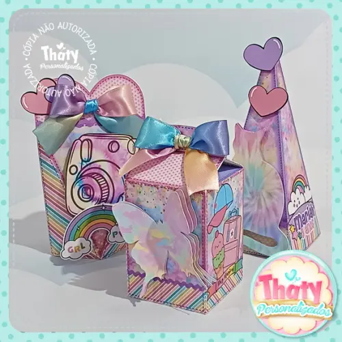 Combo Caixinhas Tie Dye