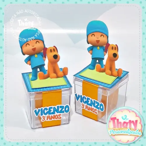 Caixinha Acrílico 3d Pocoyo