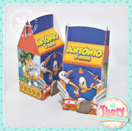 Caixa Milk Retangular Sonic