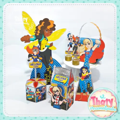 Kit Festa Super Hero Girls