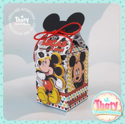 Caixa Milk - Mickey