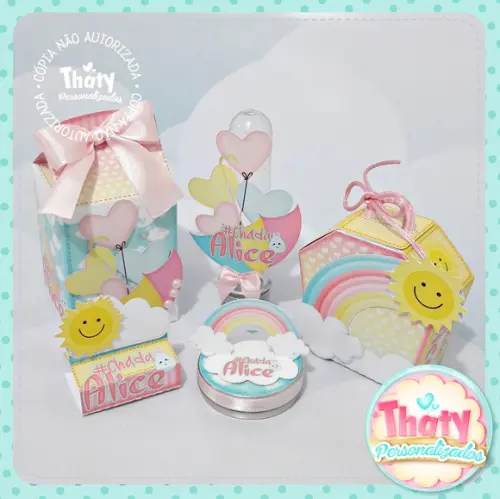 Kit Festa Chuva de Amor