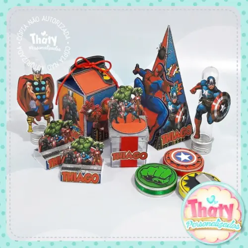 Kit Festa Vingadores